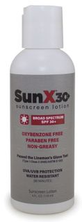 **WSL** 4 OZ SUNX SUNSCREEN LOTION 30 SPF