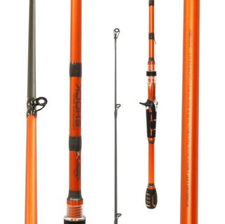 6' 6" BERKLEY SHOCK CASTING ROD 1PC MH ORANGE