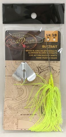 **WSL** 1/4 OZ BAD RIVER BUZZBAIT CHARTREUSE