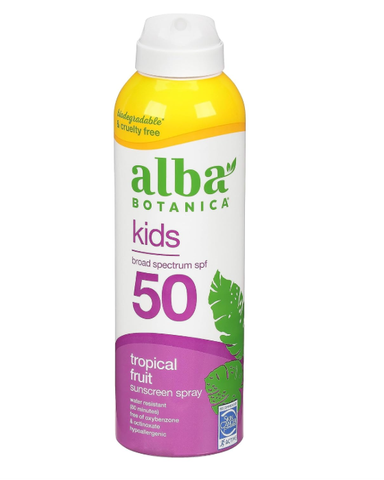 **WSL** 5 OZ ALBA BOTANICA KIDS SUNSCREEN SPRAY 50 SPF