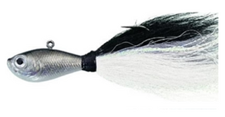 3/4OZ BUCKTAIL JIG DARK SHAD 5/0 HOOK