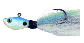 1OZ BUCKTAIL JIG SPEARING BLUE 6/0 HOOK