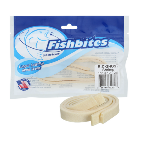 FISHBITES SALTWATER E-Z LONG LASTING GHOST SHRIMP - FLESH AND SHINE 2PK