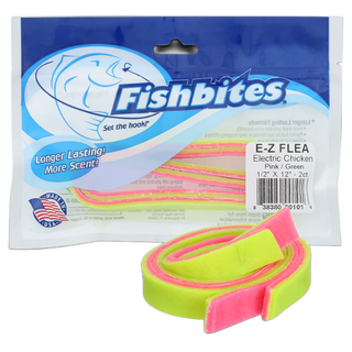 FISHBITES SALTWATER E-Z FLEA LONG LASTING - ELECTRIC CHICKEN 2PK