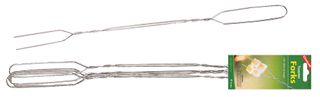 20" CHROME WIRE TOASTER FORKS 4PK