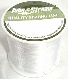 10 LB LAKE & STREAM CLEAR BLUE MONO LINE 500YD