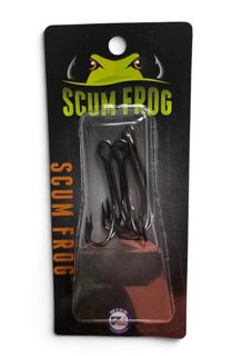 4/0 BLACK NICKEL FROG HOOK 4PK