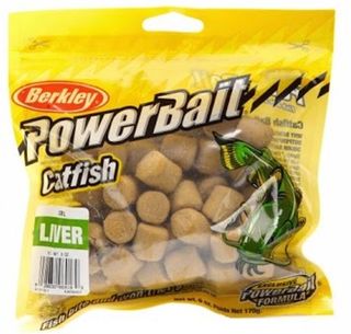 6 OZ POWERBAIT CATFISH BAIT CHUNKS CHICKEN LIVER