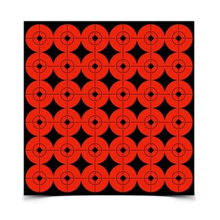 1" ROUND TARGET SPOTS 36 PER SHEET 10PK