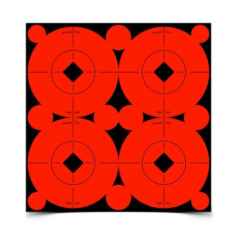 3" ROUND TARGET SPOTS 4 PER SHEET 10PK