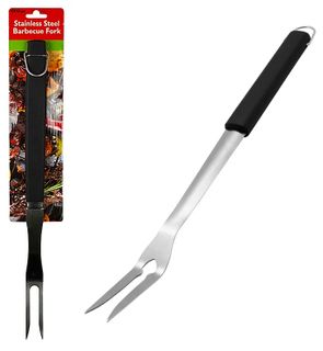 18 1/2" STAINLESS STEEL BARBECUE FORK