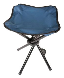 BLUE CAMPING STOOL