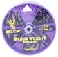 27 PC WORM WEIGHT SINKER ASSORTMENT