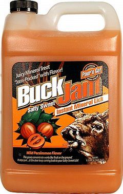 1 GAL BUCK JAM INSTANT MINERAL LICK- WILD PERSIMMON