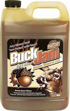 1 GAL BUCK JAM INSTANT MINERAL LICK- HONEY ACORN