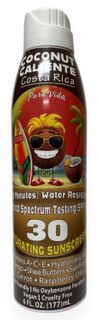 6 OZ COCONUT CALIENTE 30 SPF SPRAY SUNSCREEN