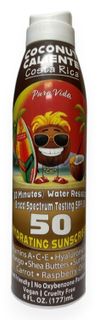 6 OZ COCONUT CALIENTE 50 SPF SPRAY SUNSCREEN