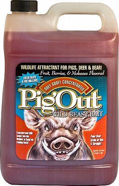 1 GALLON PIG OUT- WILD BEAST BAIT