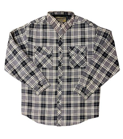**WSL** MENS QUILTED LINED FLANNEL LIGHT JACKET - ASSORTED SIZES