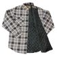 **WSL** MENS QUILTED LINED FLANNEL LIGHT JACKET - ASSORTED SIZES