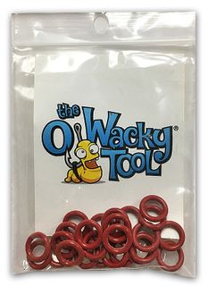 O-WACKY #10 RED O-RINGS 25PK