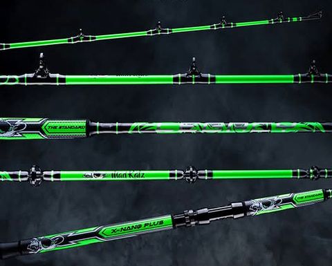 7-1/2' LEGACY CASTING ROD 1PC MH - GREEN