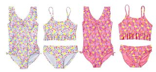 GIRL'S SWIMSUIT ONE AND TWO PIECE ASSORTED