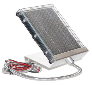 12 VOLT SOLAR PANEL WITH BRACKET & CABLE