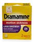 DRAMAMINE - LESS DROWSY MOTION SICKNESS 2CT/PKS