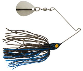 1/16 OZ MICRO KING SPINNER BLACK BLUE