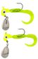 1/8 OZ ROAD RUNNER CURLY TAIL CHARTREUSE