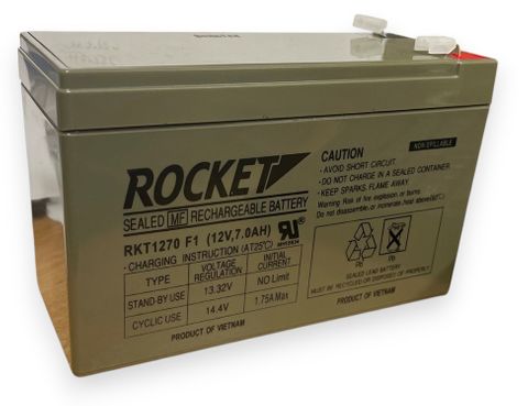 12 VT 7AH F-1 TERMINAL BATTERY - ROCKET