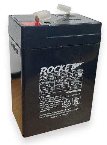 6 VT 4.5AH  F-1 TERMINAL BATTERY - ROCKET