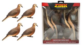 FULL BODY PLASTIC DOVE 4PK