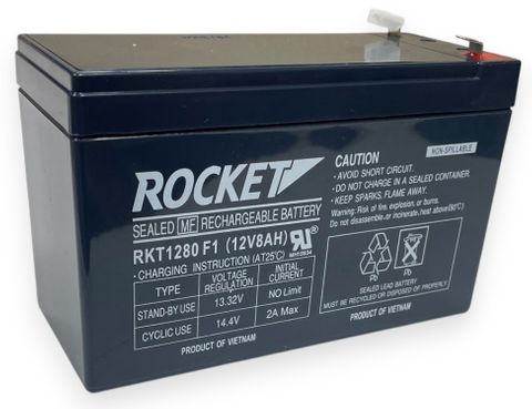12 VT 8AH F-1 TERMINAL BATTERY - ROCKET
