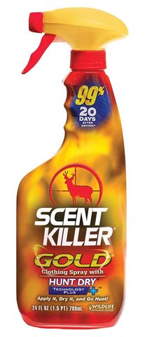 24 OZ SCENT KILLER GOLD SPRAY