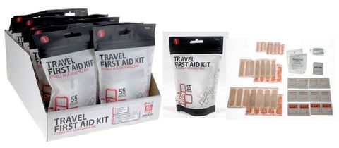55PC TRAVEL FIRST AID KIT