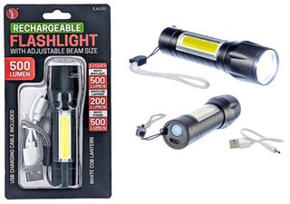 500 LUMEN RECHARGEABLE FLASHLIGHT