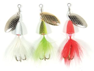 3 PC LAKE & STREAM WILLOW SPINNER ASSORTMENT