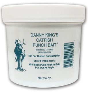 24 OZ DANNY KING'S CATFISH PUNCHBAIT BLOOD