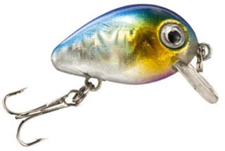 1" MINI SHALLOW SILVER/BBLUE POND FAV. HARD BAIT