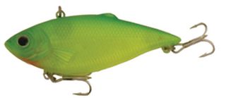 2-1/2" POND FAV. LIPLESS CHART/ GREEN CREME