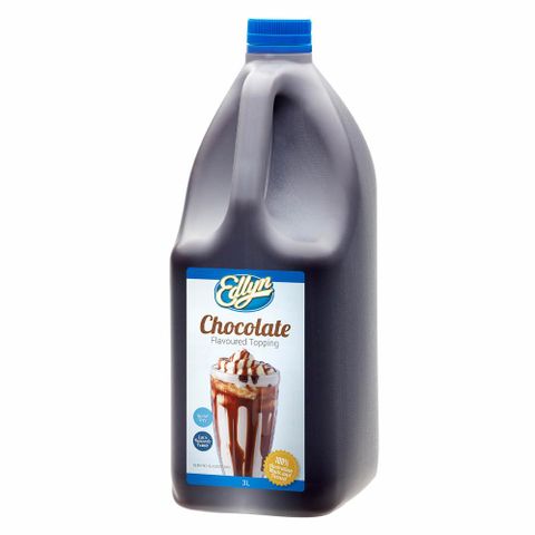 CHOCOLATE SYRUP EDLYN 3L