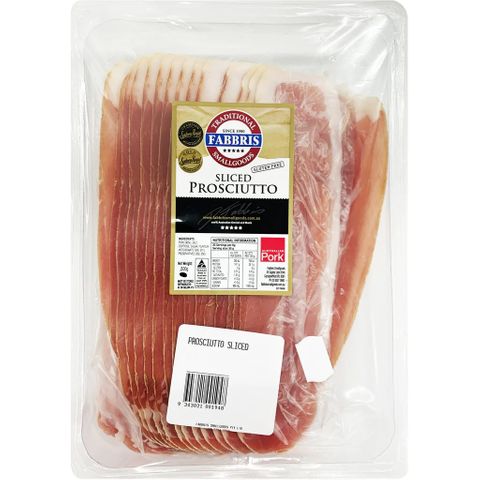 PROSCIUTTO - SLICED FABBRIS 1KG