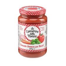 TOMATO PUREE - TOMATO & BASIL C/NONNA 350G