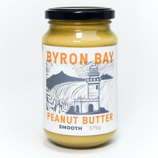 BYRON BAY PEANUT BUTTER SMOOTH 375G (8)