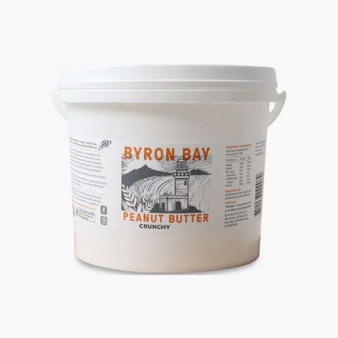 PEANUT BUTTER CRUNCHY BYRON BAY 2KG