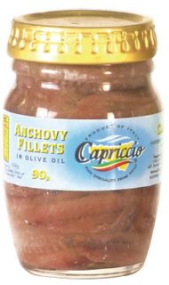 ANCHOVIES - CAPRICCIO ANCHOVY 90GM