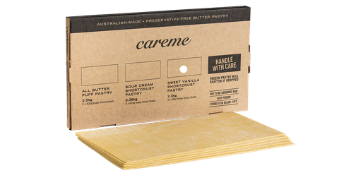 BUTTER PUFF PASTRY CAREME 2.5KG
