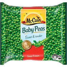 BABY PEAS FROZEN 1KG